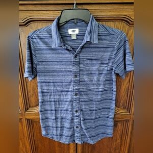 Old Navy Boys Button Down Short-sleeve Shirt